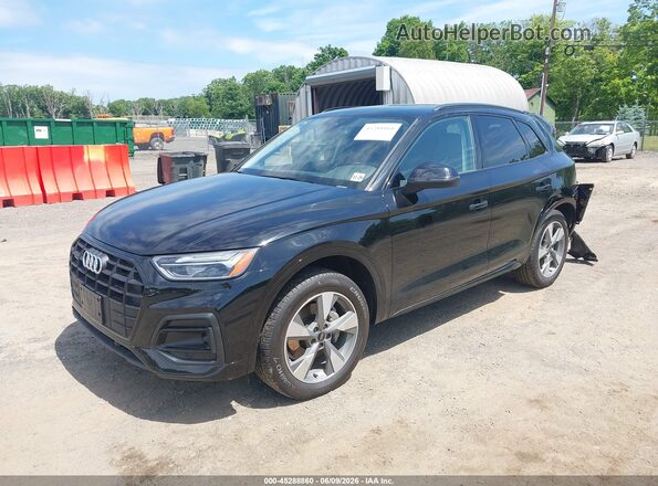 WA1ABAFY8S2026204 2025 AUDI Q5 Черный Передняя левая четверть
