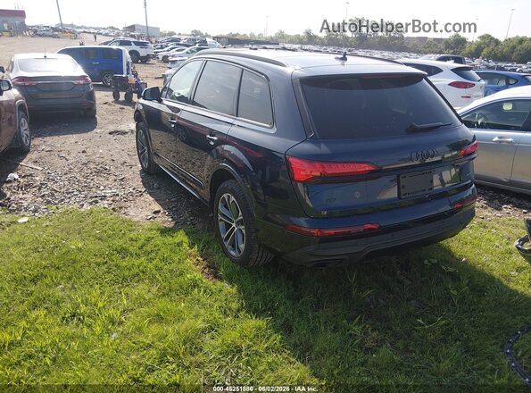 WA1ACBF70SD034313 2025 AUDI Q7 Blue Rear left