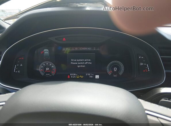 WA1ACBF70SD034313 2025 AUDI Q7 Blue Rear seats view