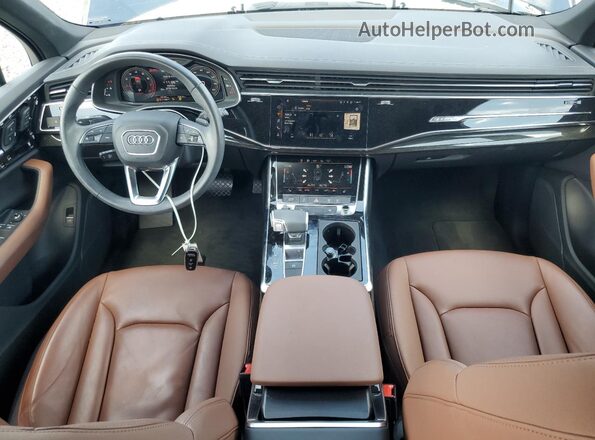 WA1ACBF77RD008737 2024 AUDI Q7 Blue წინა პანელის ხედი