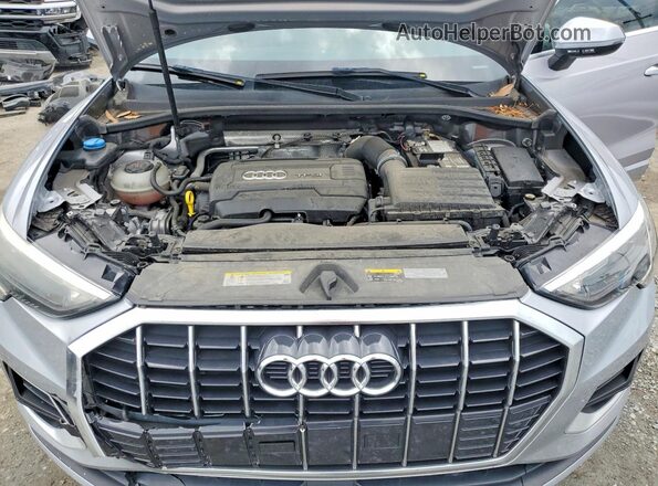WA1AECF31K1078383 2019 AUDI Q3 Gray Շարժիչի բաժամունքի տեսք