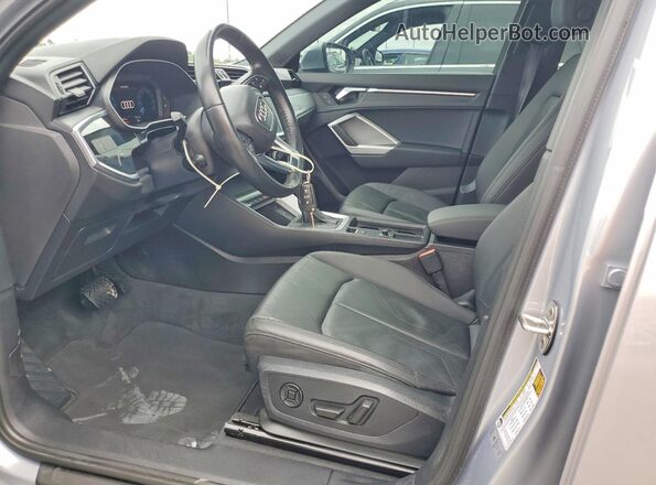WA1AECF31K1078383 2019 AUDI Q3 Gray Սալոնի դիմացի տեսք