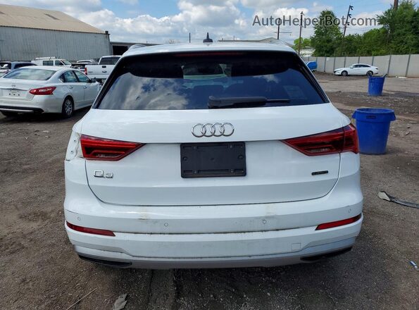 WA1AECF32L1114342 2020 AUDI Q3 Белый Вид сзади