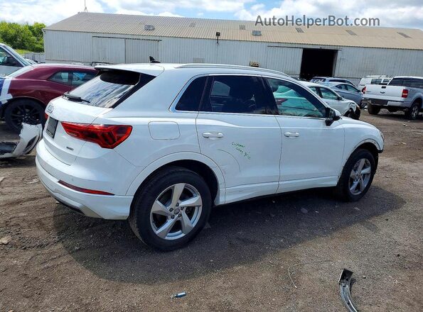 WA1AECF32L1114342 2020 AUDI Q3 Белый Задняя правая четверть