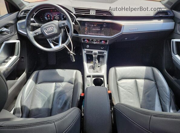 WA1AECF33L1103740 2020 AUDI Q3 Red წინა პანელის ხედი