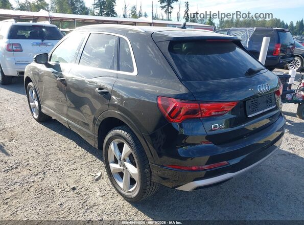 WA1AECF34L1023606 2020 AUDI Q3 Черный Задняя левая четверть