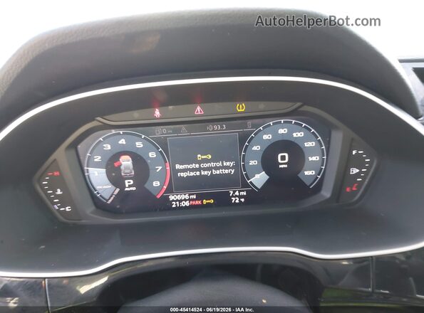 WA1AECF34L1023606 2020 AUDI Q3 Черный Вид задних сидений