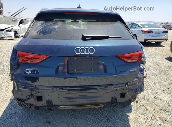 WA1AECF38L1029571 2020 AUDI Q3 Синий Вид сзади