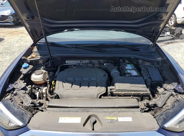 WA1AECF38L1029571 2020 AUDI Q3 Синий Вид подкапотного пространства