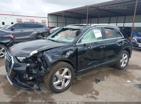WA1AECF39L1028204 2020 AUDI Q3 Черный Вид спереди