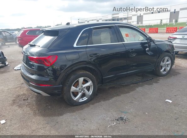 WA1AECF39L1028204 2020 AUDI Q3 Черный Задняя правая четверть