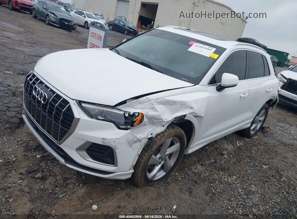 WA1AECF3XK1079127 2019 AUDI Q3 White Առջևի ձախ երեք քառորդ տեսարան