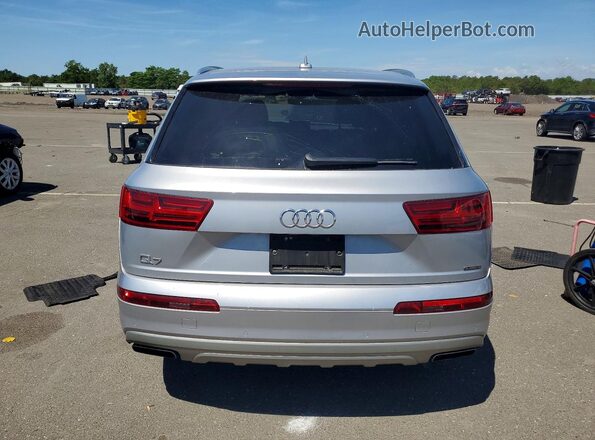 WA1AHAF70KD036266 2019 AUDI Q7 Silver Հետևի տեսք