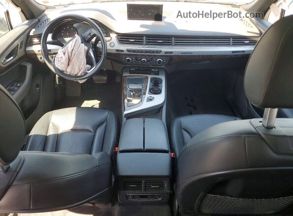WA1AHAF70KD036266 2019 AUDI Q7 Silver Առջևի վահանակի տեսք