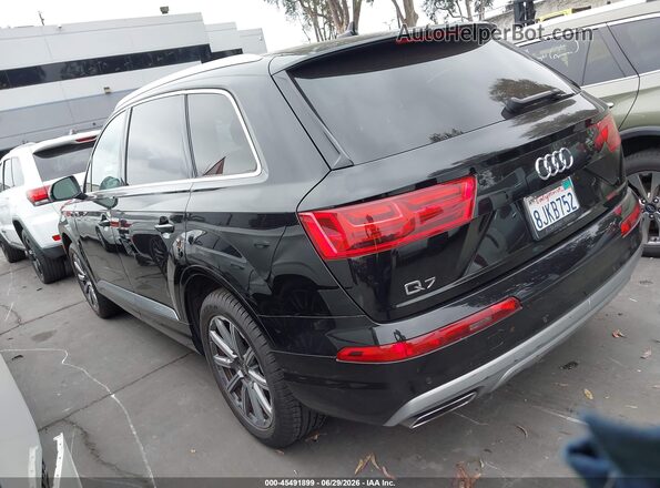 WA1AHAF72KD018903 2019 AUDI Q7 Black Tył lewy