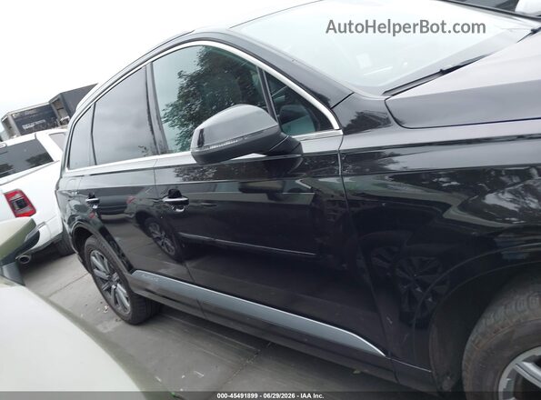 WA1AHAF72KD018903 2019 AUDI Q7 Black Widok wnętrza z tyłu