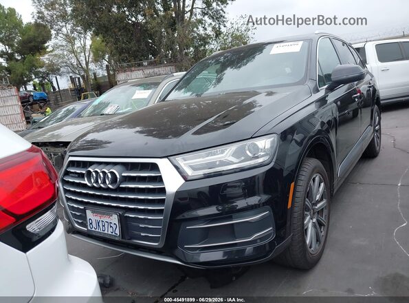 WA1AHAF72KD018903 2019 AUDI Q7 Black Widok zestawu wskaźników