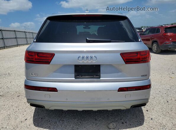 WA1AHAF72KD041856 2019 AUDI Q7 Silver Հետևի տեսք