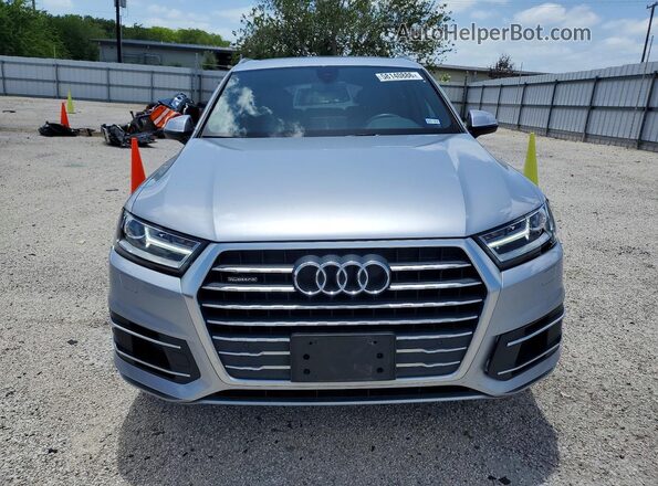 WA1AHAF72KD041856 2019 AUDI Q7 Silver Դիմացի տեսք
