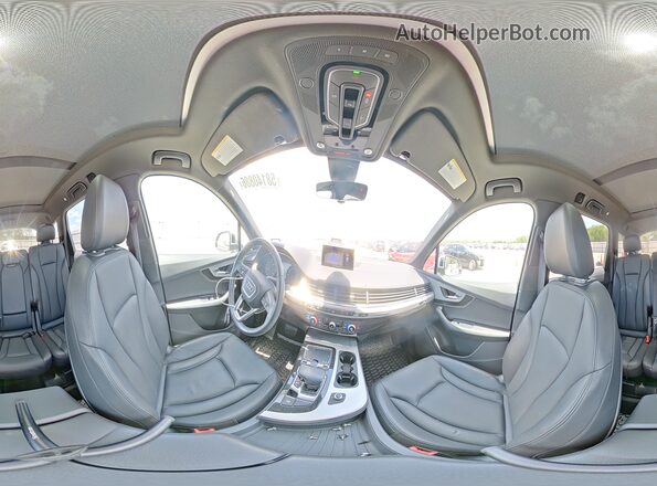WA1AHAF72KD041856 2019 AUDI Q7 Silver VIN կոդի պիտակի տեսք