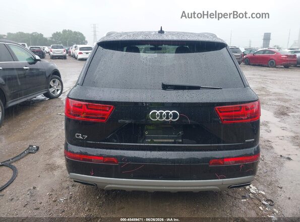 WA1AHAF75KD037509 2019 AUDI Q7 Black 