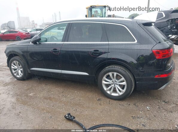 WA1AHAF75KD037509 2019 AUDI Q7 Black Vista interior de 360 grados