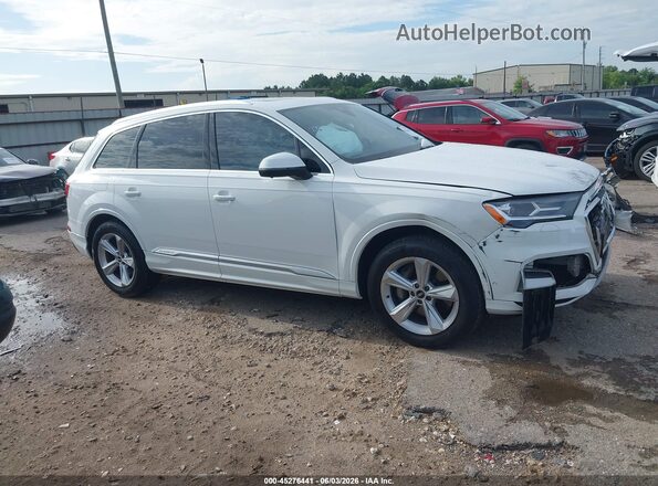 WA1AJAF70MD038834 2021 AUDI Q7 Белый Вид задней части салона
