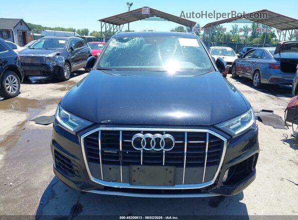 WA1AJAF72MD029472 2021 AUDI Q7 Black Instrument cluster view