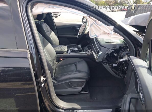 WA1AJAF73MD033370 2021 AUDI Q7 Black Widok wnętrza z przodu