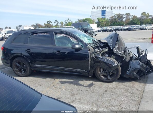 WA1AJAF73MD033370 2021 AUDI Q7 Black Widok wnętrza z tyłu