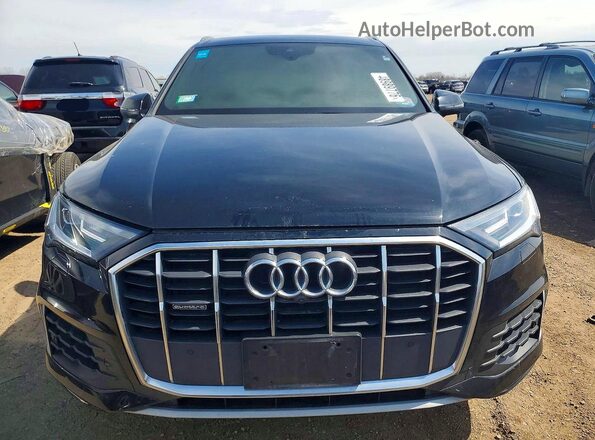 WA1AJAF73MD039783 2021 AUDI Q7 Black წინა ხედი