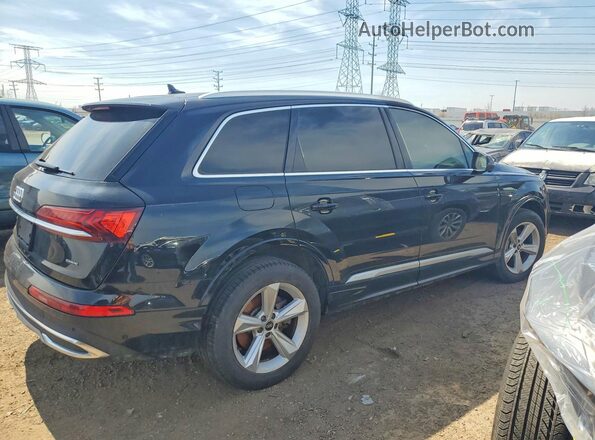 WA1AJAF73MD039783 2021 AUDI Q7 Black უკანა მარჯვენა