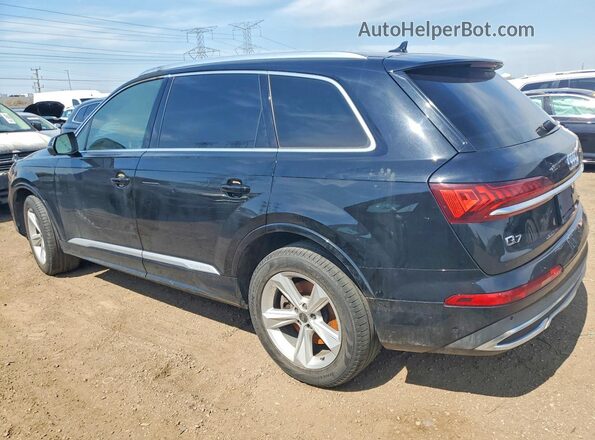 WA1AJAF73MD039783 2021 AUDI Q7 Black უკანა მარცხენა