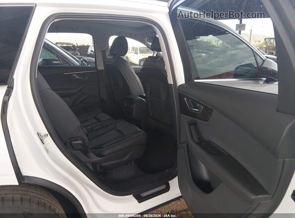 WA1AJAF76MD028292 2021 AUDI Q7 White VIN sticker view