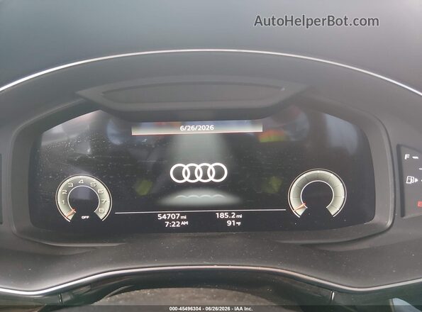 WA1AJAF76MD028292 2021 AUDI Q7 White Rear seats view
