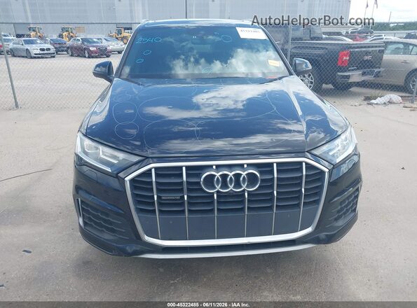 WA1AJAF78MD034045 2021 AUDI Q7 Black Vista del cuadro de instrumentos