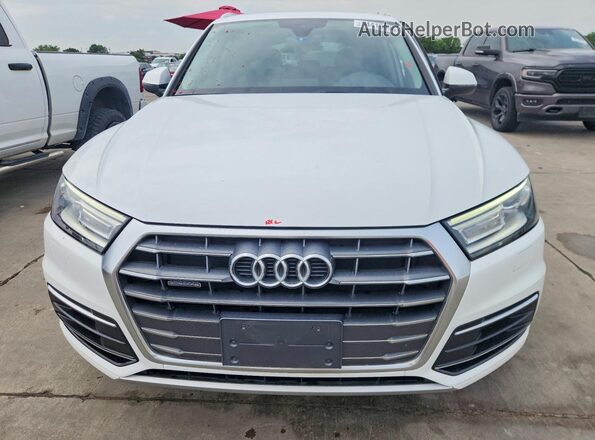 WA1ANAFY0J2016997 2018 AUDI Q5 White Вид спереду