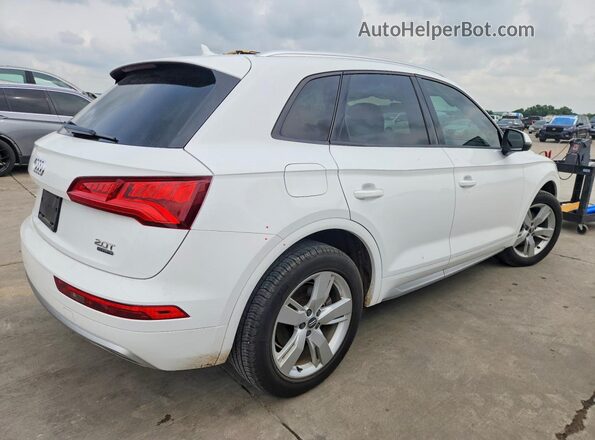 WA1ANAFY0J2016997 2018 AUDI Q5 White Задня права чверть