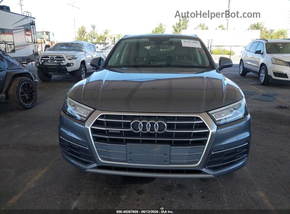 WA1ANAFY0J2026154 2018 AUDI Q5 Gray Instrument cluster view