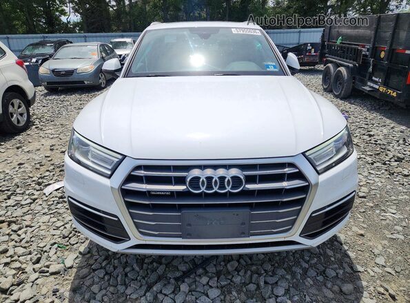WA1ANAFY0J2173865 2018 AUDI Q5 White Դիմացի տեսք