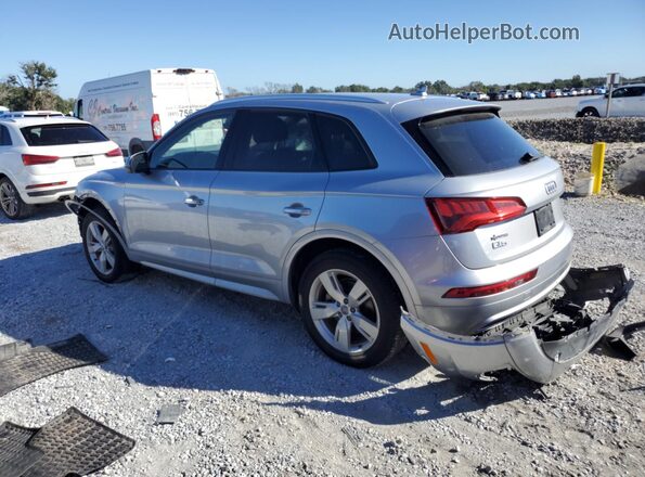 WA1ANAFY0J2194263 2018 AUDI Q5 Silver Հետևի ձախ