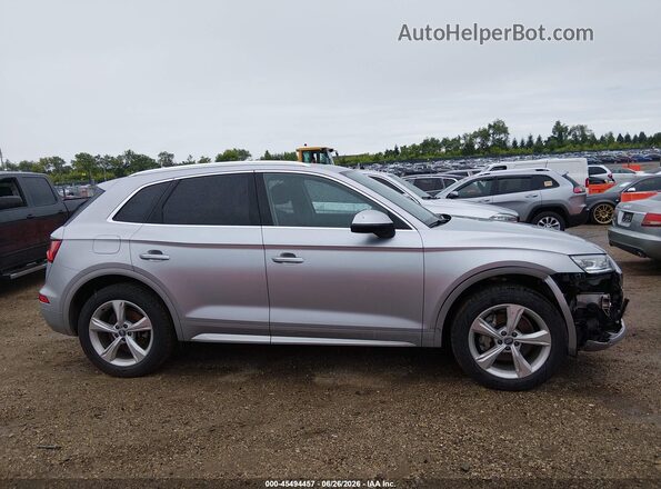 WA1ANAFY0L2082212 2020 AUDI Q5 Silver Սալոնի հետևի տեսք