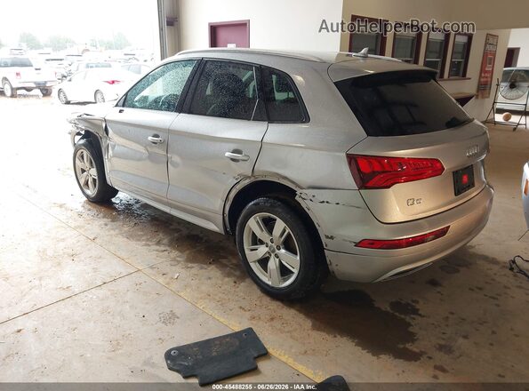 WA1ANAFY1J2163166 2018 AUDI Q5 Серебряный Задняя левая четверть