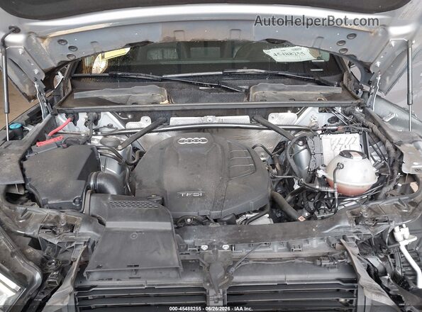 WA1ANAFY1J2163166 2018 AUDI Q5 Серебряный Вид сзади