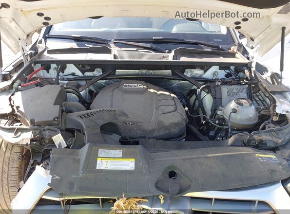 WA1ANAFY1J2177858 2018 AUDI Q5 White Widok z tyłu