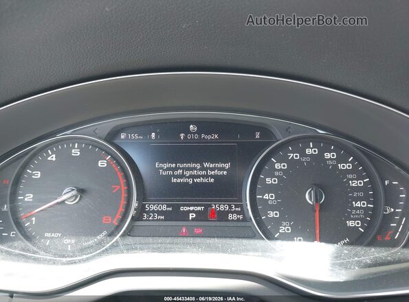 WA1ANAFY1K2118035 2019 AUDI Q5 White უკანა სავარძლების ხედი