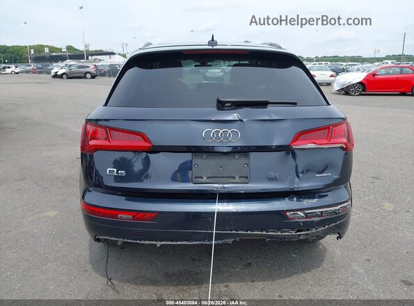 WA1ANAFY1K2143758 2019 AUDI Q5 Black Widok z przodu