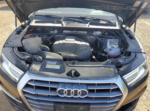 WA1ANAFY1L2023346 2020 AUDI Q5 Black Вид підкапотного простору