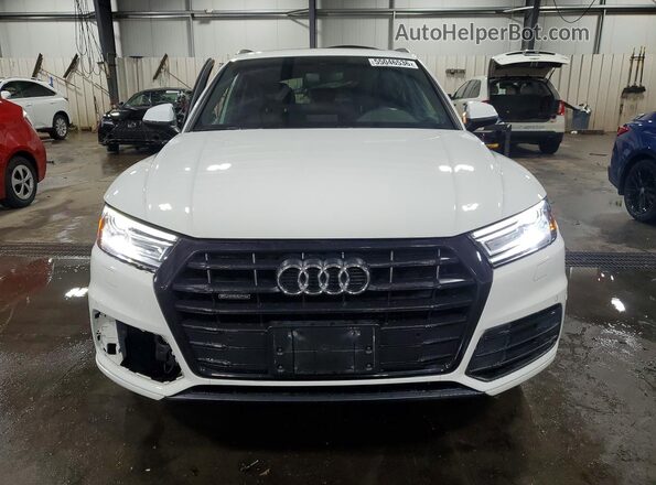WA1ANAFY1L2106761 2020 AUDI Q5 White წინა ხედი