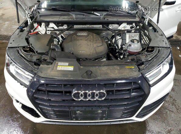 WA1ANAFY1L2106761 2020 AUDI Q5 White უკანა სალონის ხედი
